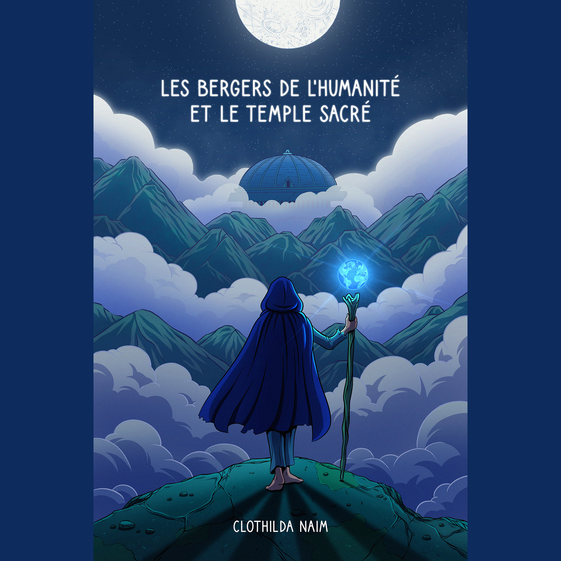 Illustration Québec Raphaël Dairon Couverture Les Bergers de l