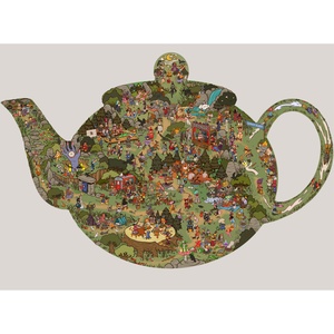 Tea pot witch 09 light grey