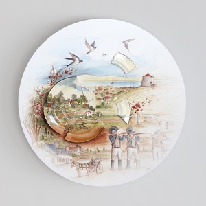Oeuvre "les Plaines éclatées" pour le Musée des Plaines d'Abraham
