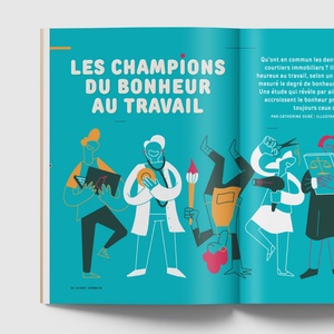 Les champions du bonheur au travail - Magazine l'Actualité