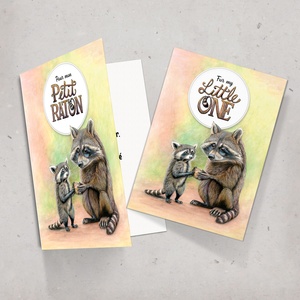 For my Little One / Pour mon Petit Raton • Greeting Card / Carte de voeux