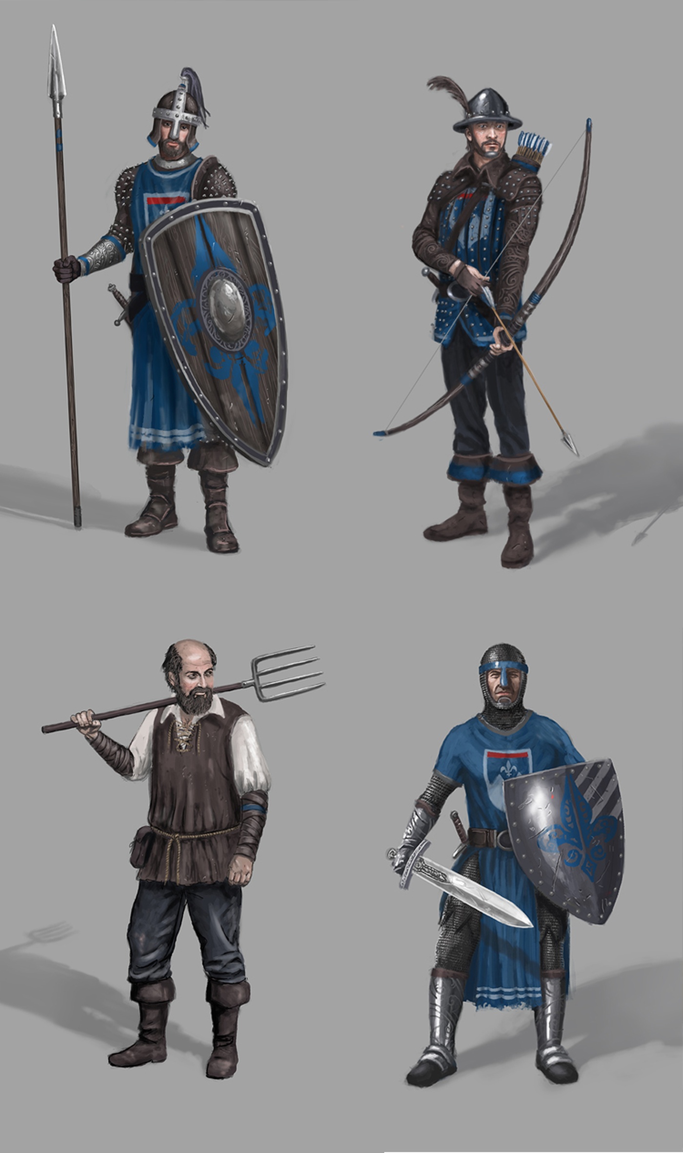 medieval knight concept art