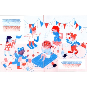 Illustration de 2 pages pour Grilled Cheese Mag (2-4 ans), numéro 24: Cirque