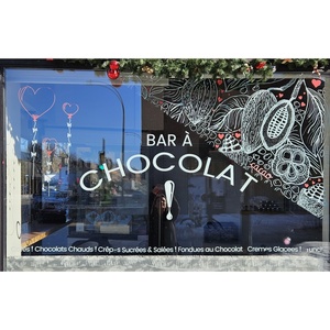 Illustration de vitrine St-Valentin