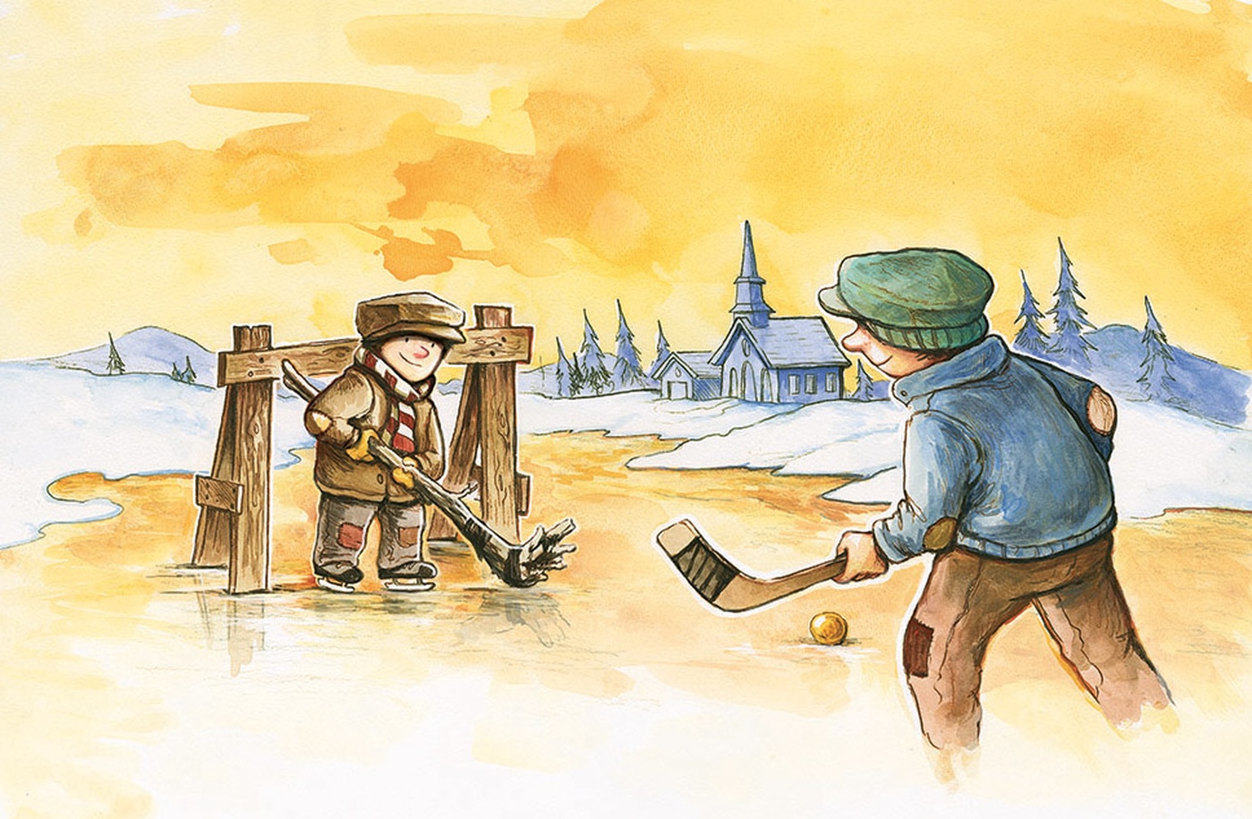 Felix Girard - That's Not Hockey! - Illustration intérieure