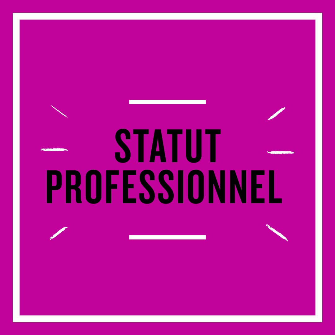 Appel pour l'obtention du statut d'artiste professionnel