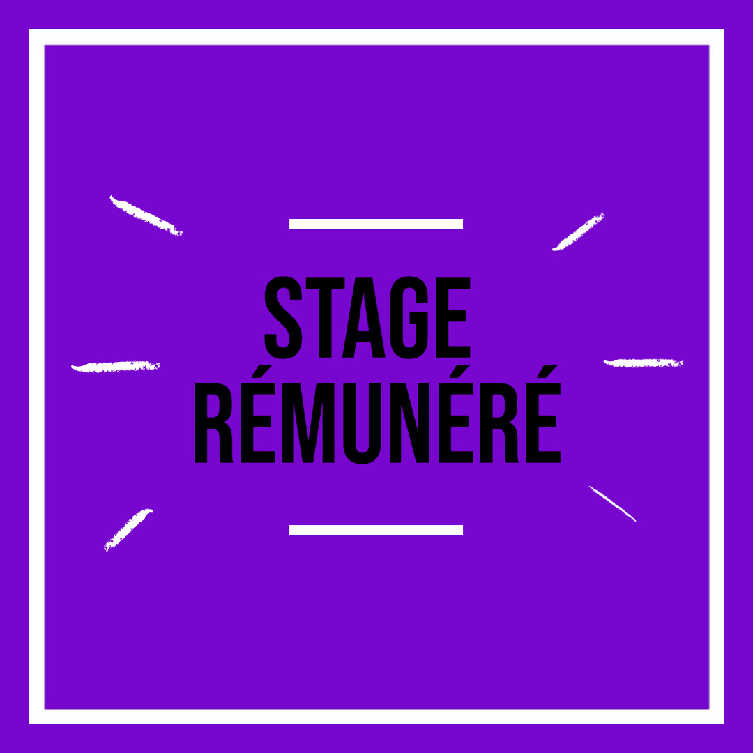 Offre de stage rémunéré : adjoint·e à la direction 