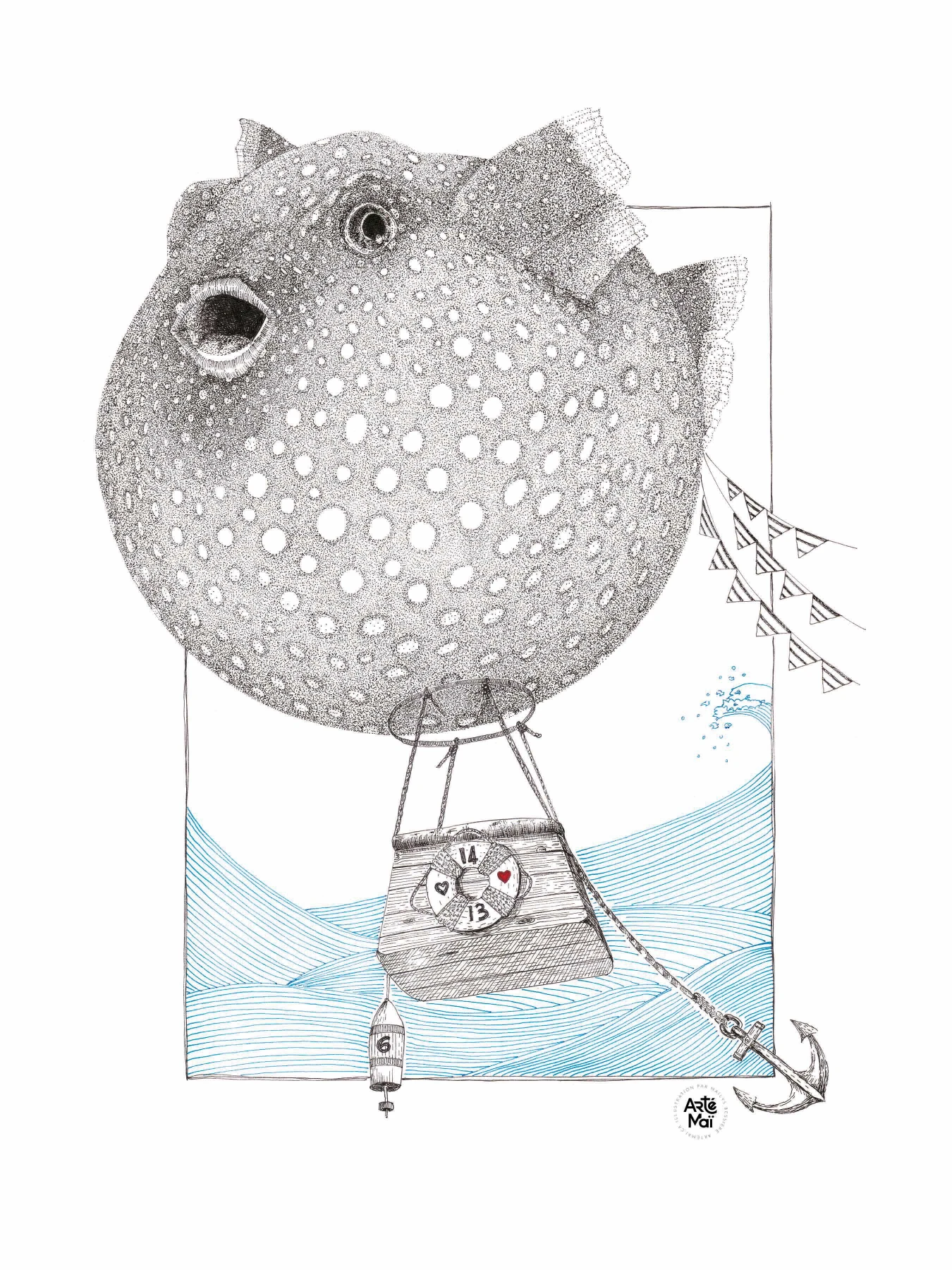 Poisson-Globe | Artémaï, Maïlys Bessiere 2026